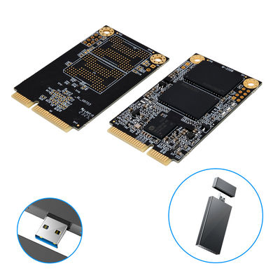 MSATA SSD التجاري محرك أقراص صلبة صلبة خارجية 128GB إلى 2TB مقاومة الصدمات