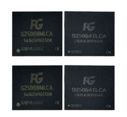 EMMC5.1 بطاقة ذاكرة EMMC 64GB 128GB رقائق ذاكرة فلاش للسيارات الصناعية