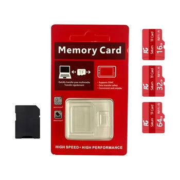 بطاقة ذاكرة كامارا من نوع OEM ODM U3 A2 C10 Mini TF Card 128GB 16GB 32GB 64GB