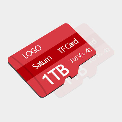 بطاقة ذاكرة بلاستيكية فئة 10 16GB-512GB نقل بيانات سريع للكاميرا الأمنية