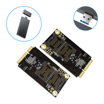 محرك أقراص MSATA الصلب SSD تجاري محمول بدون ضجيج 64GB إلى 2Tb نقل بيانات سريع